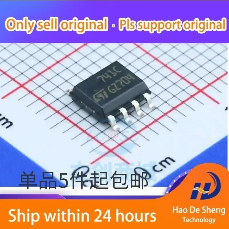 10PCS/LOT UA741CDR UA741CDT UA741C SOP8  New Original In Stock