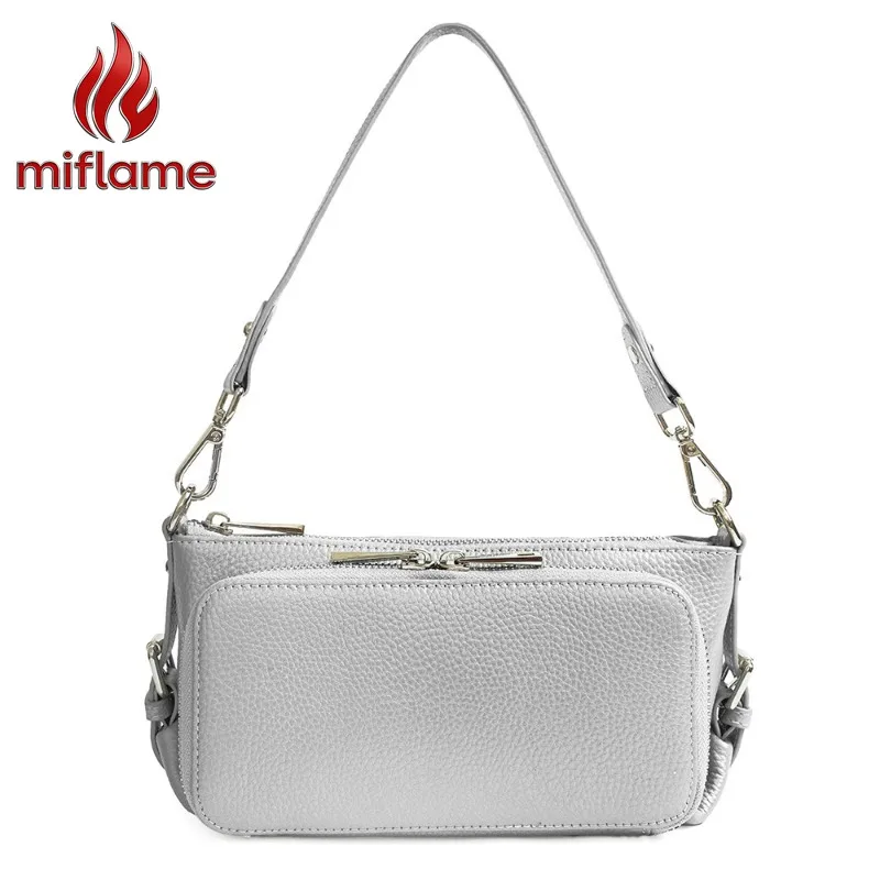 Genuine Leather Hobo Bag for Women Spacious Daily Crossbody with Detachable Strap Logo-Free Minimalist Quiet Luxury