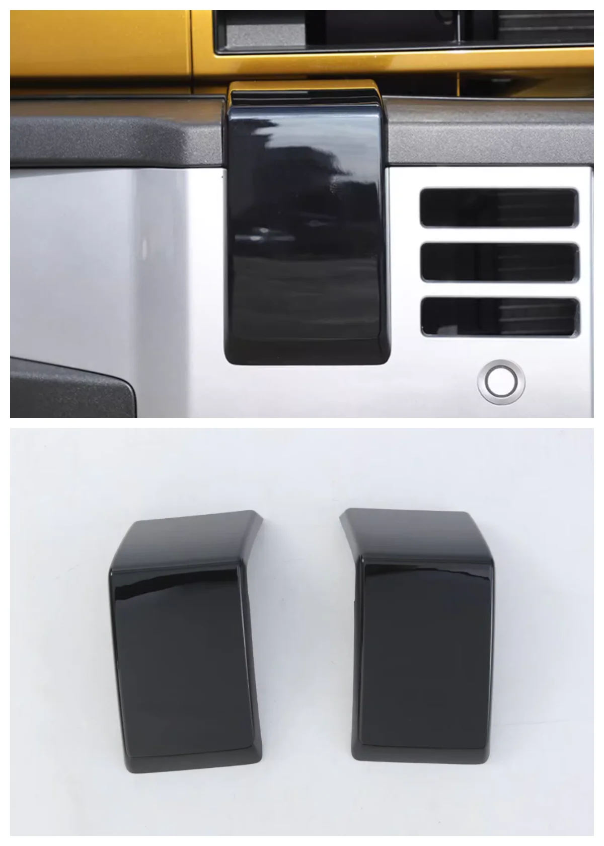 

Suitable for the 2023-2024 BYD Formula Leopard 5 front bumper decorative strip 2-piece set