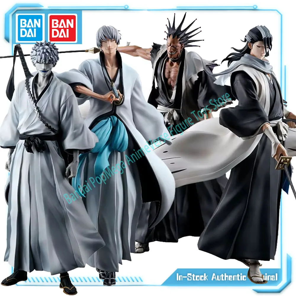Auf Lager Original Bandai Ichiban Kuji BLEACH Kurosaki Ichigo Ichimaru Gin Ichimaru Gin Zaraki Kenpachi Kuchiki Byakuya Anime