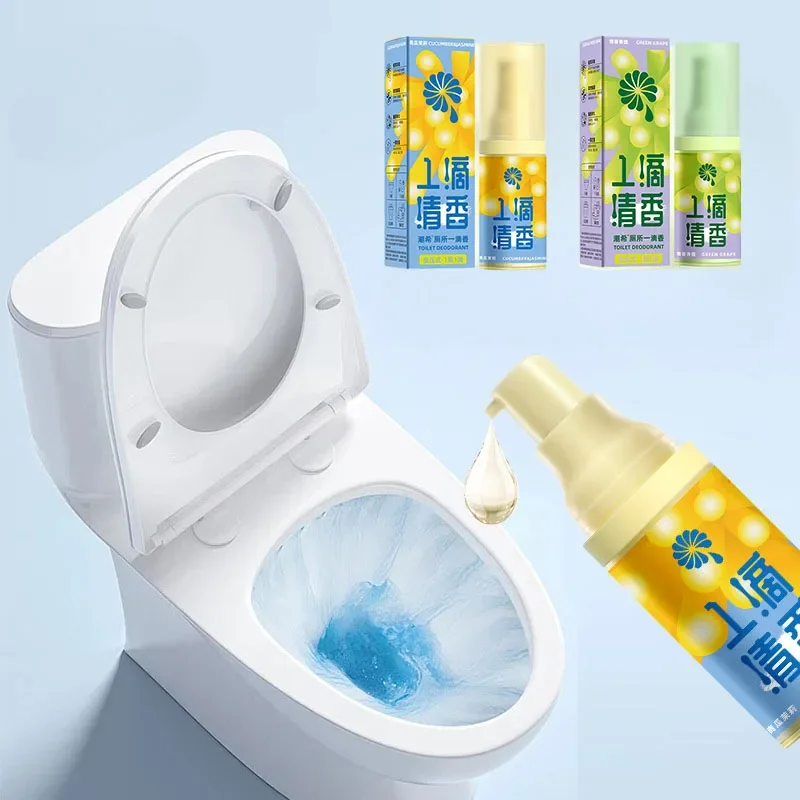 

Bathroom Deodorant a Drop of Fragrance the Smell Cucumber Jasmine Green Grape Lasting Air Freshener Room Toilet Deodorant Aroma