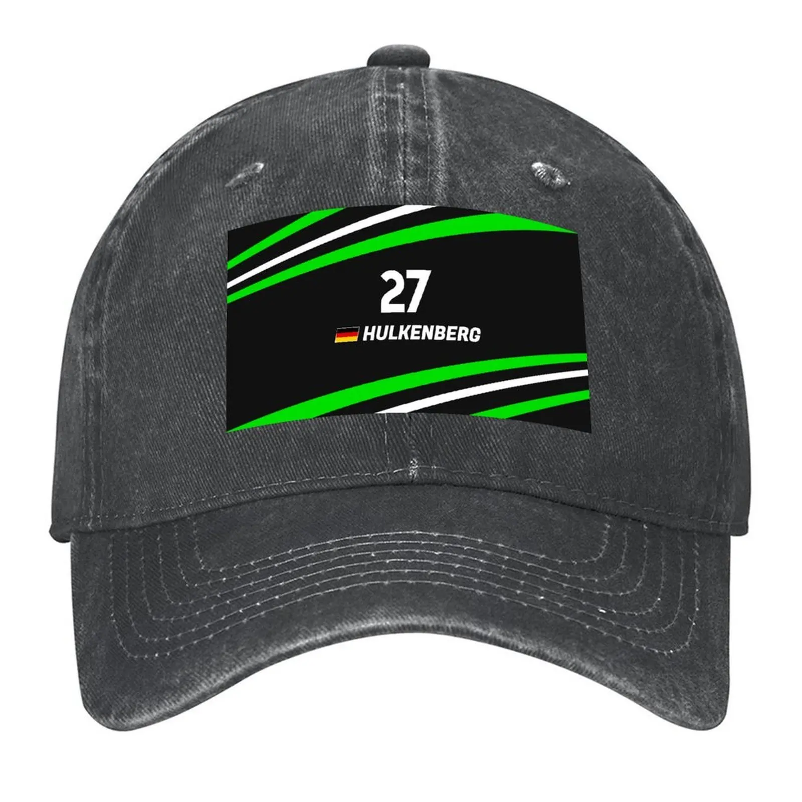 

F1 2025 - #27 Hulkenberg Baseball Cap Anime Hat Trucker Cap sun caps Big Size Hat Girl Men's
