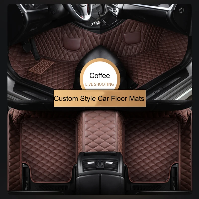 

Custom Car Floor Mats for BMW F87 M2 2 Doors 2016-2020 Year Eco-friendly Leather Car Accessories Interior Details