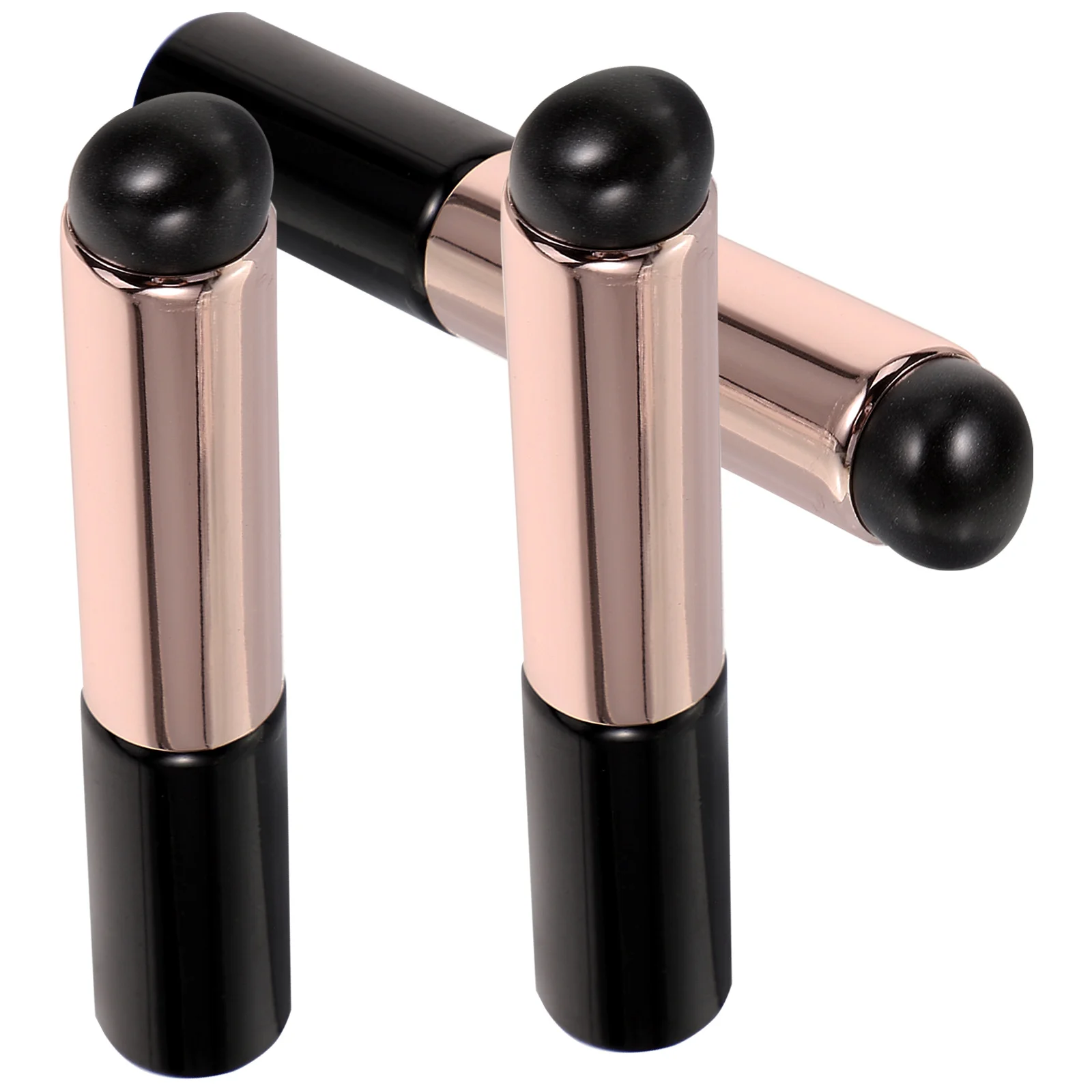 3-teiliges Lippenpinsel-Set aus Silikon, Lippenstift-Applikator, wiederverwendbar, tragbar, Make-up-Werkzeuge für Lipgloss, Balsam, Concealer, Lippenstift-Applikator