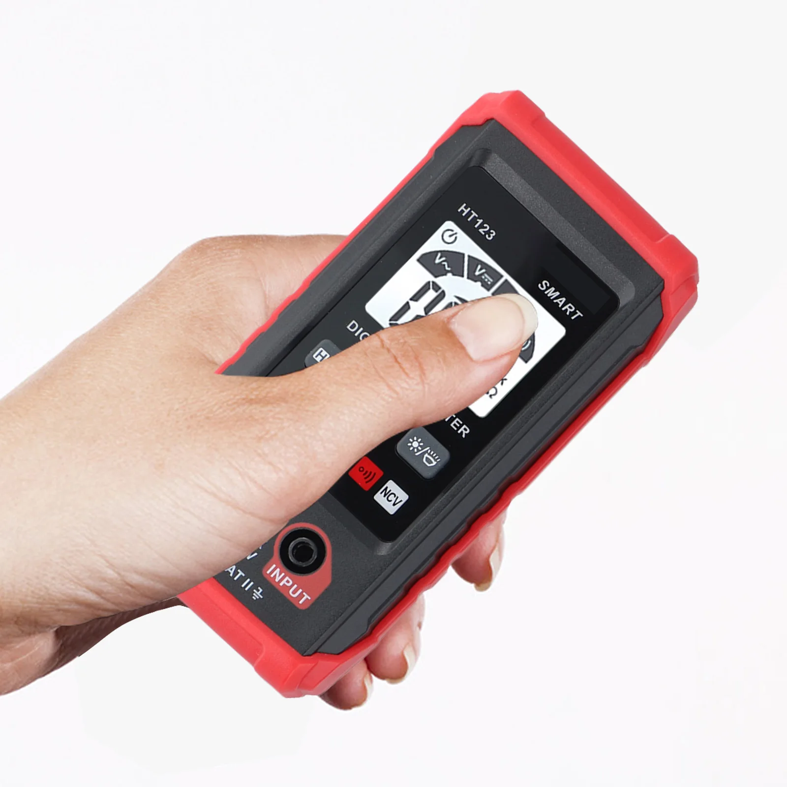 For DIY Projects 0.8 600V Digital Multimeter Automatic Range Multimeter 2000 Counts Display Audible Visual Alarm Auto Power Off