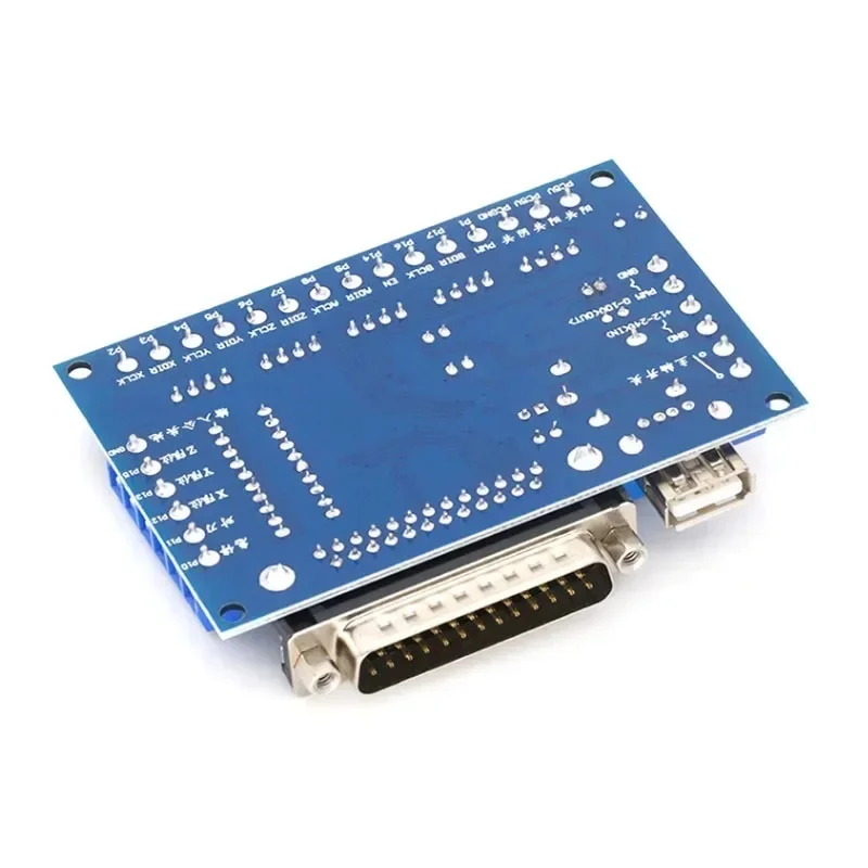 MACH3 Interface Board CNC 5 Axis With Optocoupler Adapter Stepper Motor Driver + USB cable
