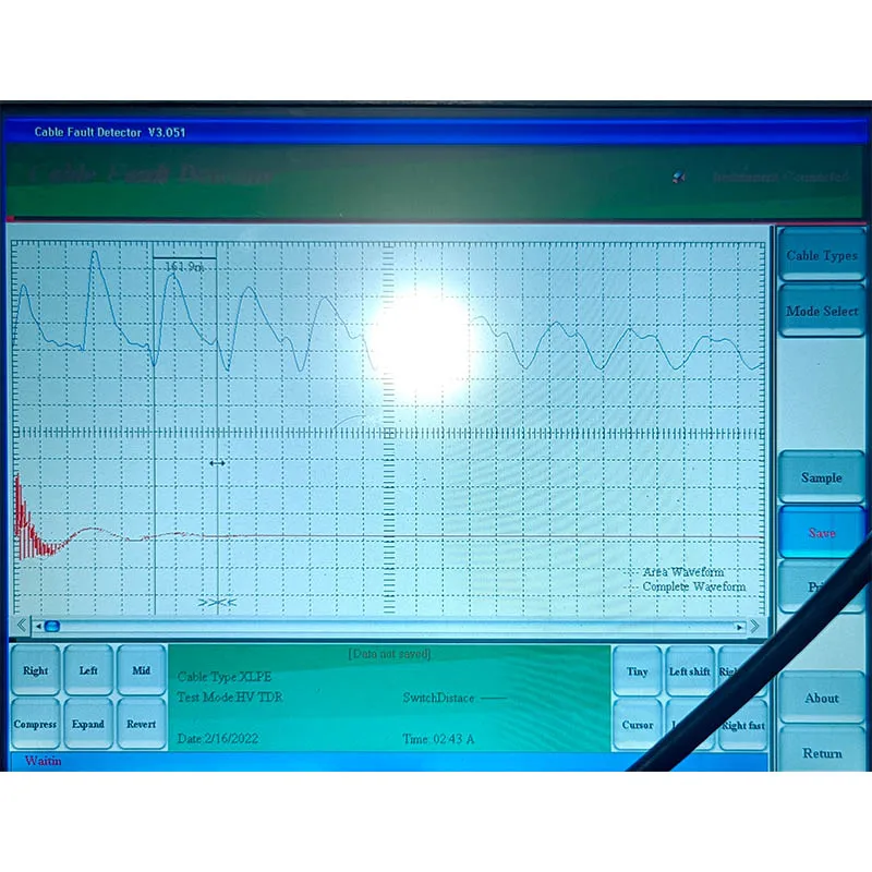 Products subject to negotiation12-inch all-in-one  LCD automatically analyze fault distance underground Cable Fault Locator