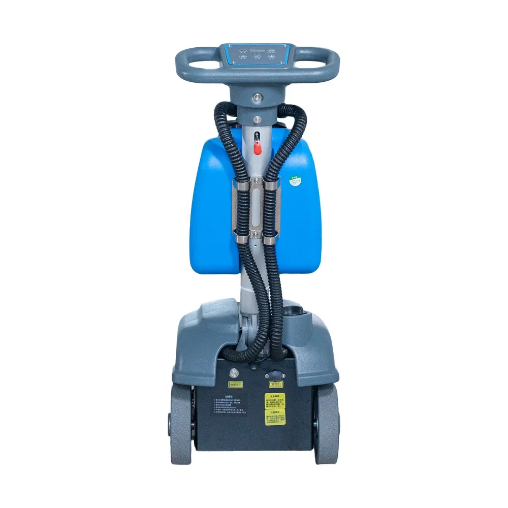 

--Electric Walk-Behind Carpet Cleaner Energy Saving Cordless PowerscrubberHand Push ManualFloor Scrubber Floor Sweepers