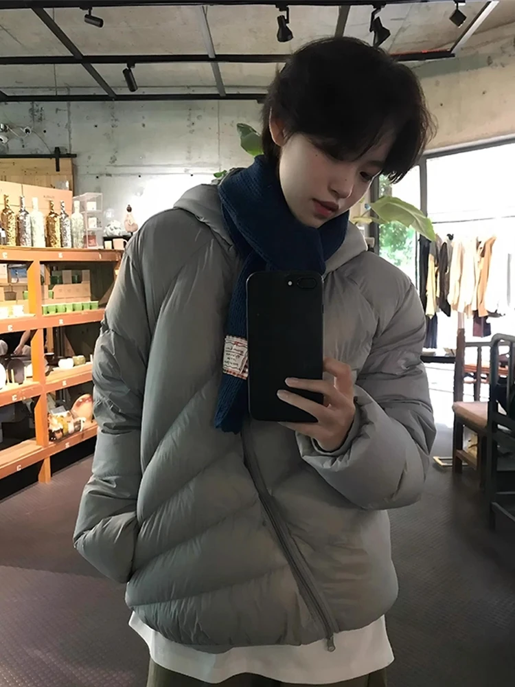 

Lightweight Padded Hooded Jaet Men's Winter Cotton Coat ort Sli Zipper Casual Warmth Stand Fit Teen Faion