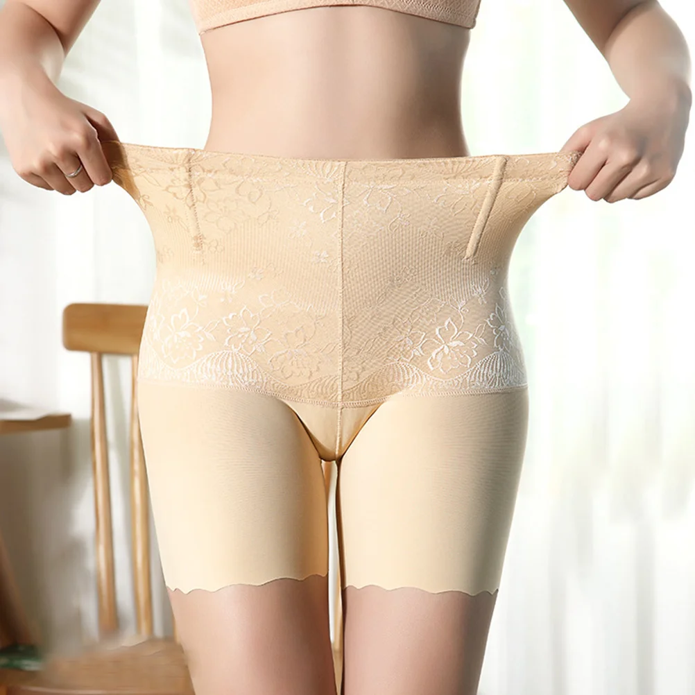 

1Pcs High Waist Ice Silk Abdomen Panty Durable Elastic Body Trousers Postpartum Wedding Gym Party Complexion Size 4xl