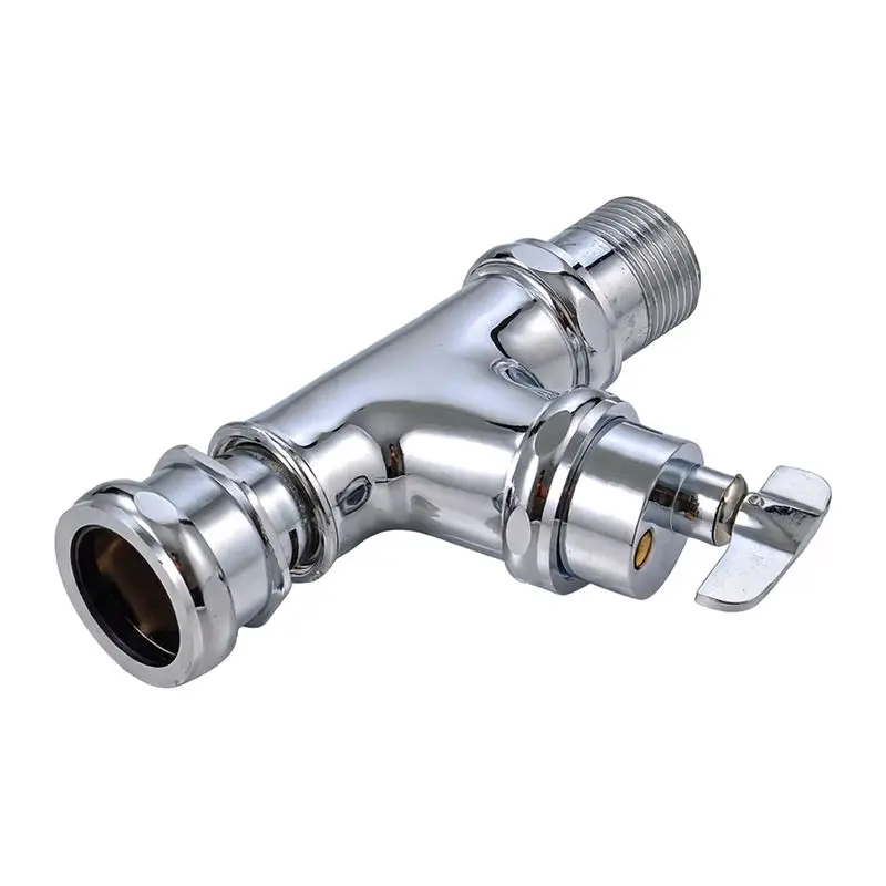 Thickened Old-fashioned Knob Flush Valve Core, Hand-twisted Switch, Angle Type Stool Delay Flusher, Cover Repair Accessories