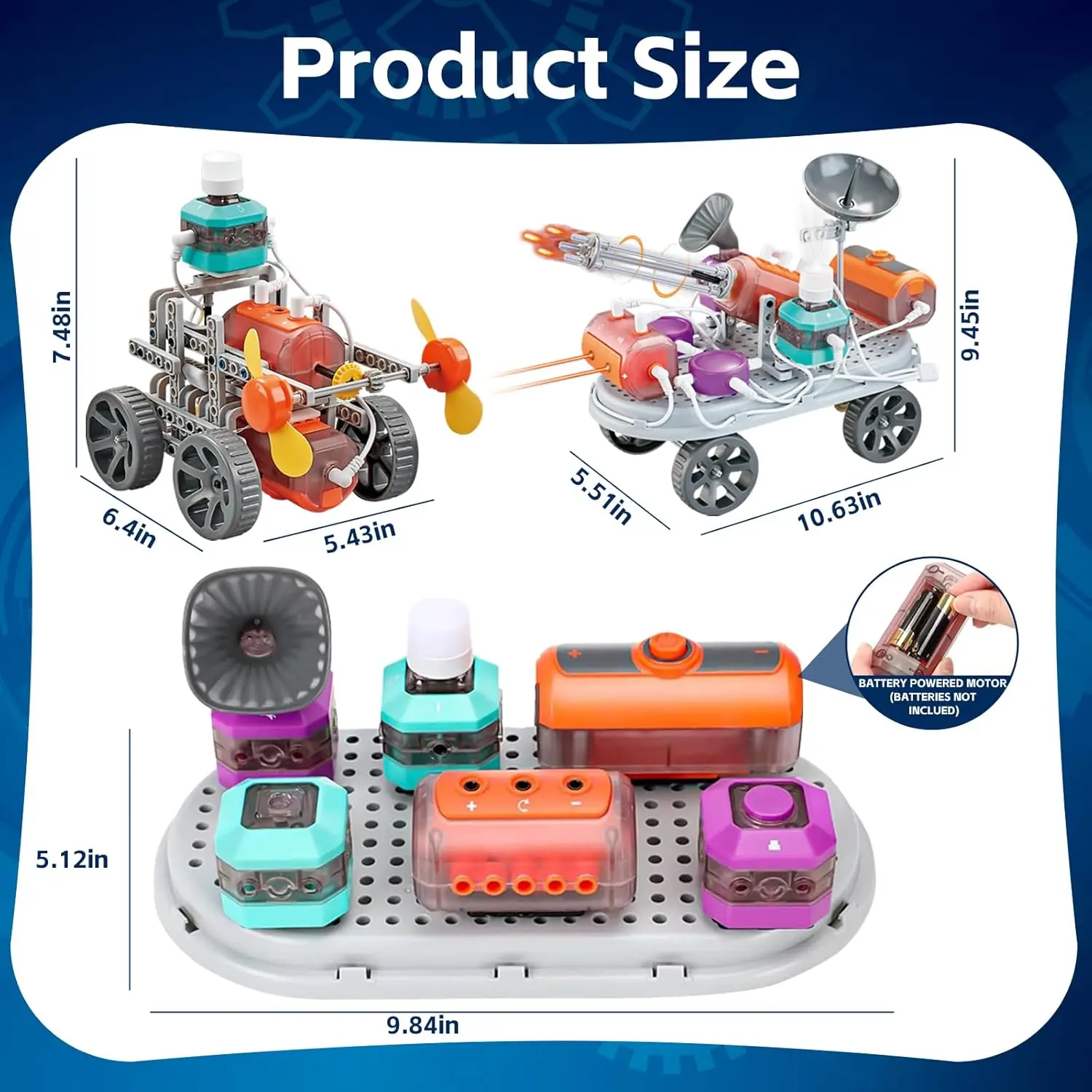 スマートSTEMキット - 回路DIY電子ブロックセット、子供への素晴らしい贈り物