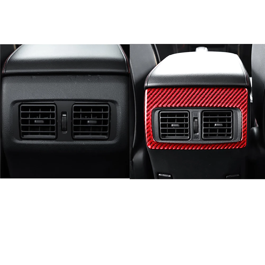

Car Interior Decorative Accessories imitation Carbon Fiber Red Interior Parts Styling Stickers For Toyota 4Runner 2010-2020