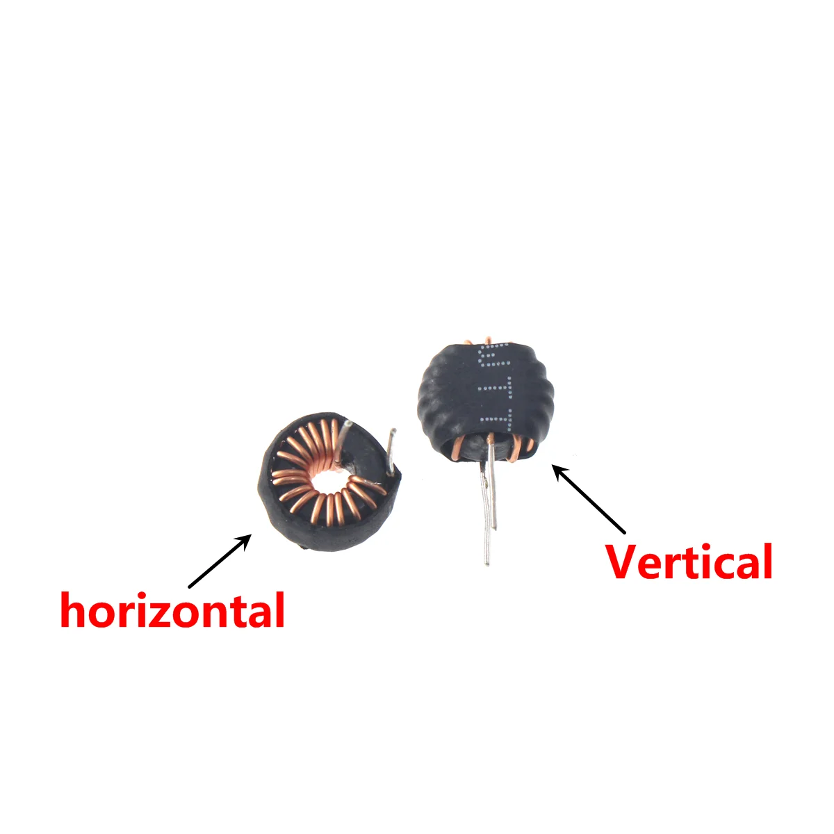 20PCS Car charging inductance magnetic ring inductance 38125 22uH 33uH iron silicon aluminum ring inductance DC inductance coil