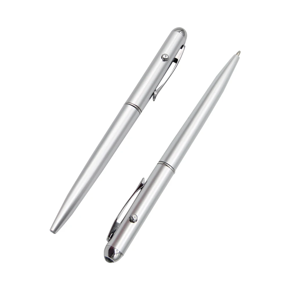 1PC หมึกที่มองไม่เห็นปากกาพลาสติกวัสดุปากกาลูกลื่นปากกา UV Light Magic Secret ปากกาลูกลื่นใหม่สํานักงานโรงเรียนอุปกรณ์