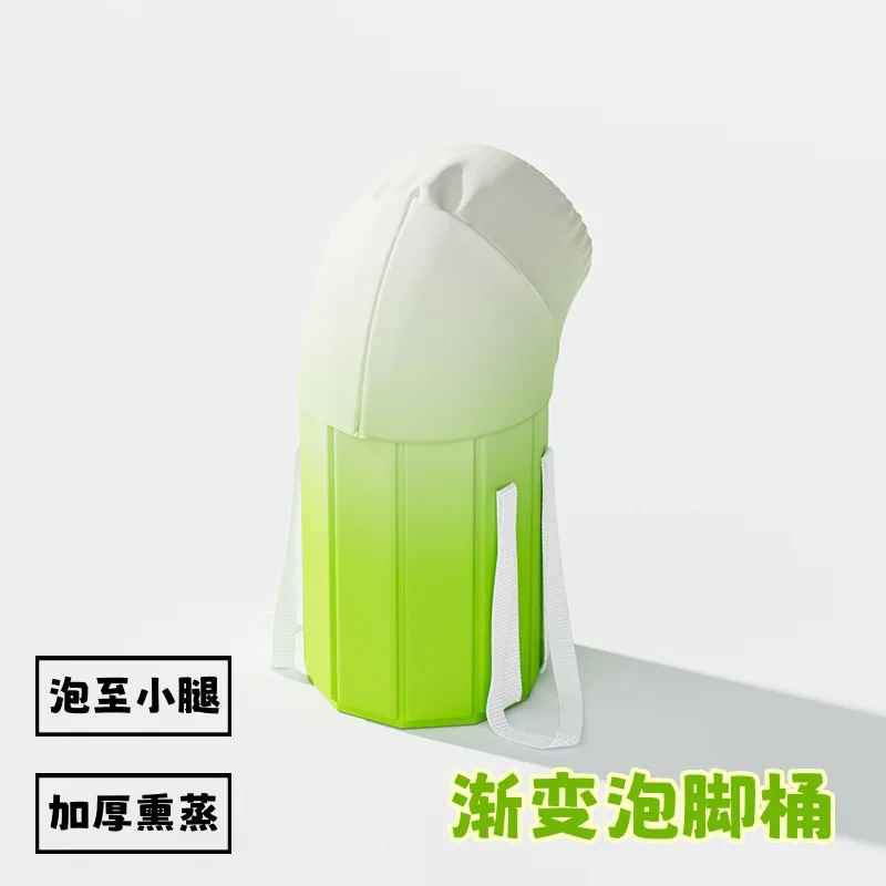 

Ведро для ног с постепенным изменением, утолщенная фумигация, ванна для взрослых, бытовая портативная складная карточка