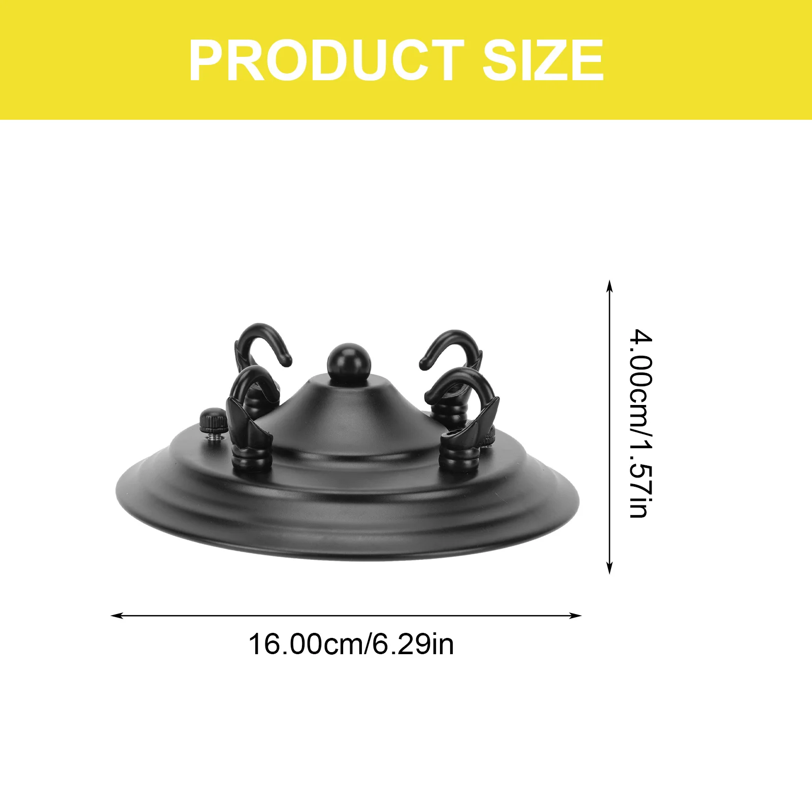 1 قطعة الثريا سقف هوك لوحة الإبداعية حساسة مصباح حامل دائم العملي مادة آمنة ديكور المنزل