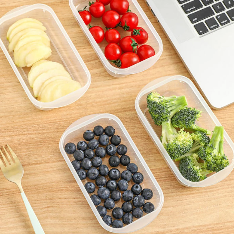 حاويات تخزين المواد الغذائية للثلاجة، صندوق مختوم، صندوق سدادات المطبخ والفريزر والخضروات والفواكه واللحوم الطازجة، منظم الطعام