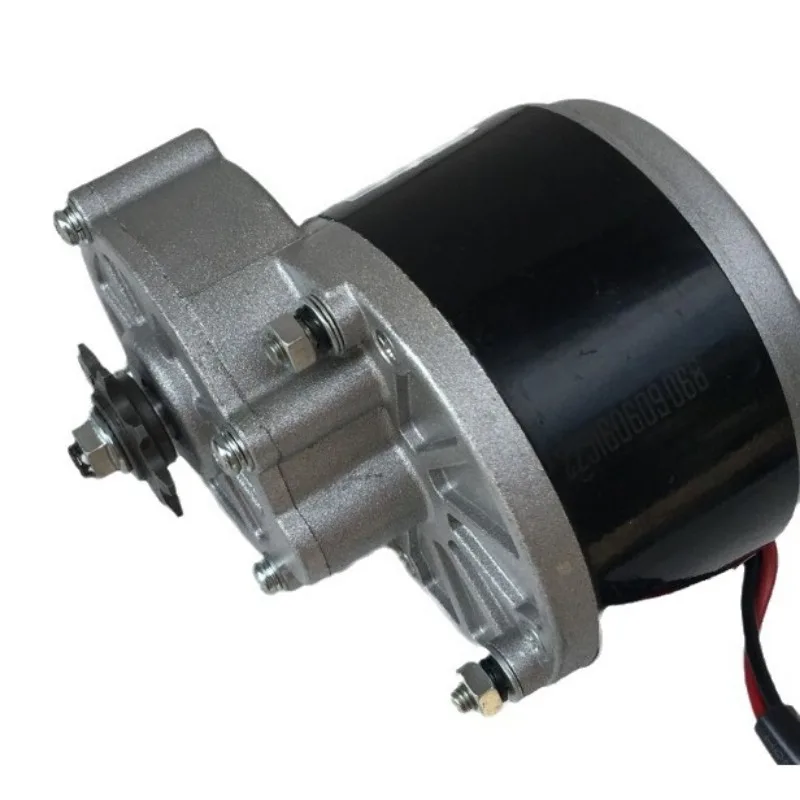 24V 36V 250W Brushed DC Gear Reduction Motor, Electric Bicycle Scooter DC Reduction Drive Motor
