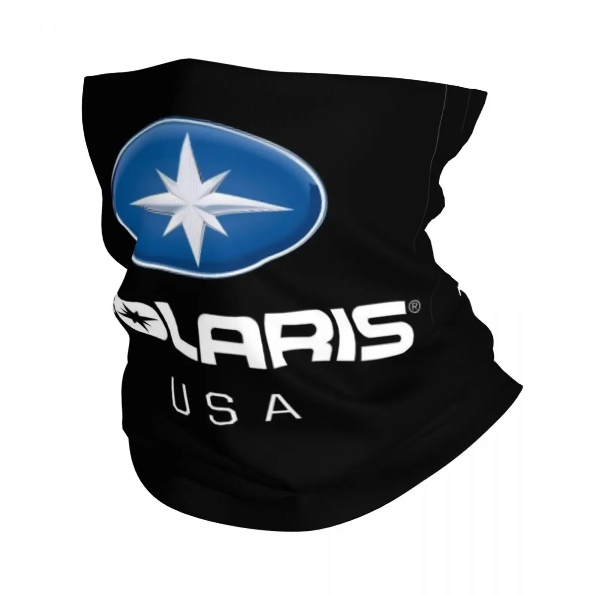 Polaris Logo Bandana Neck Gaiter Printed Wrap Mask Scarf Warm FaceMask Hiking Fishing Unisex Adult Winter