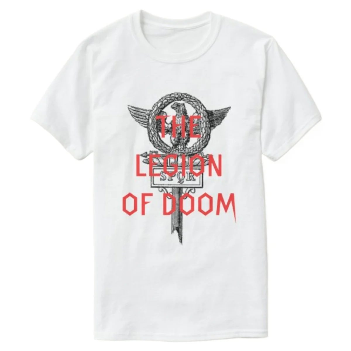 

The Legion of Doom - Roman Legion T-Shirt 100% Cotton O-Neck Short Sleeve Summer Casual Mens T-shirt Streetwear