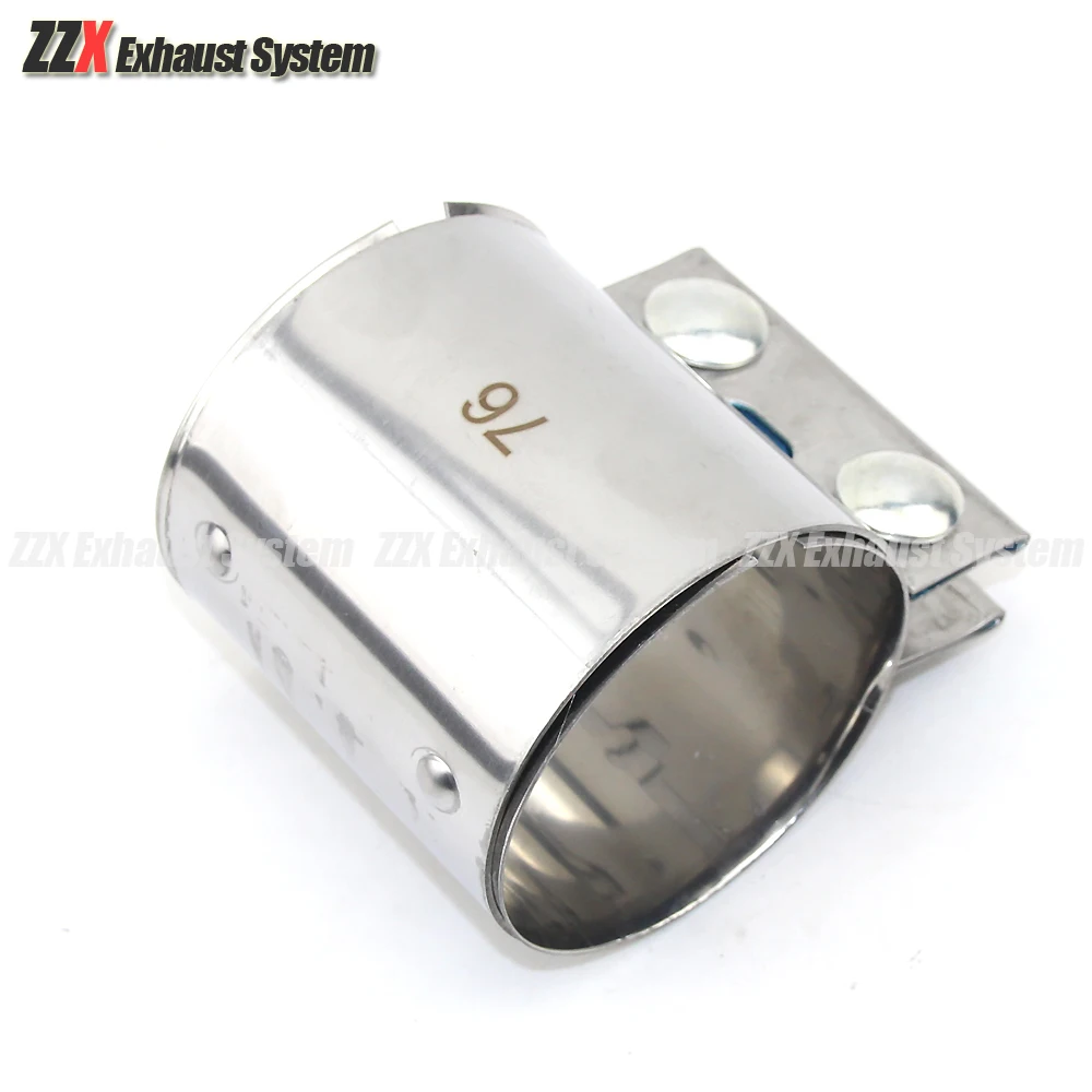 Auto parts exhaust pipe connection clip 304 stainless steel pipe clip 2.75/3/3.14/3.38-inch pipe high-strength connection clip