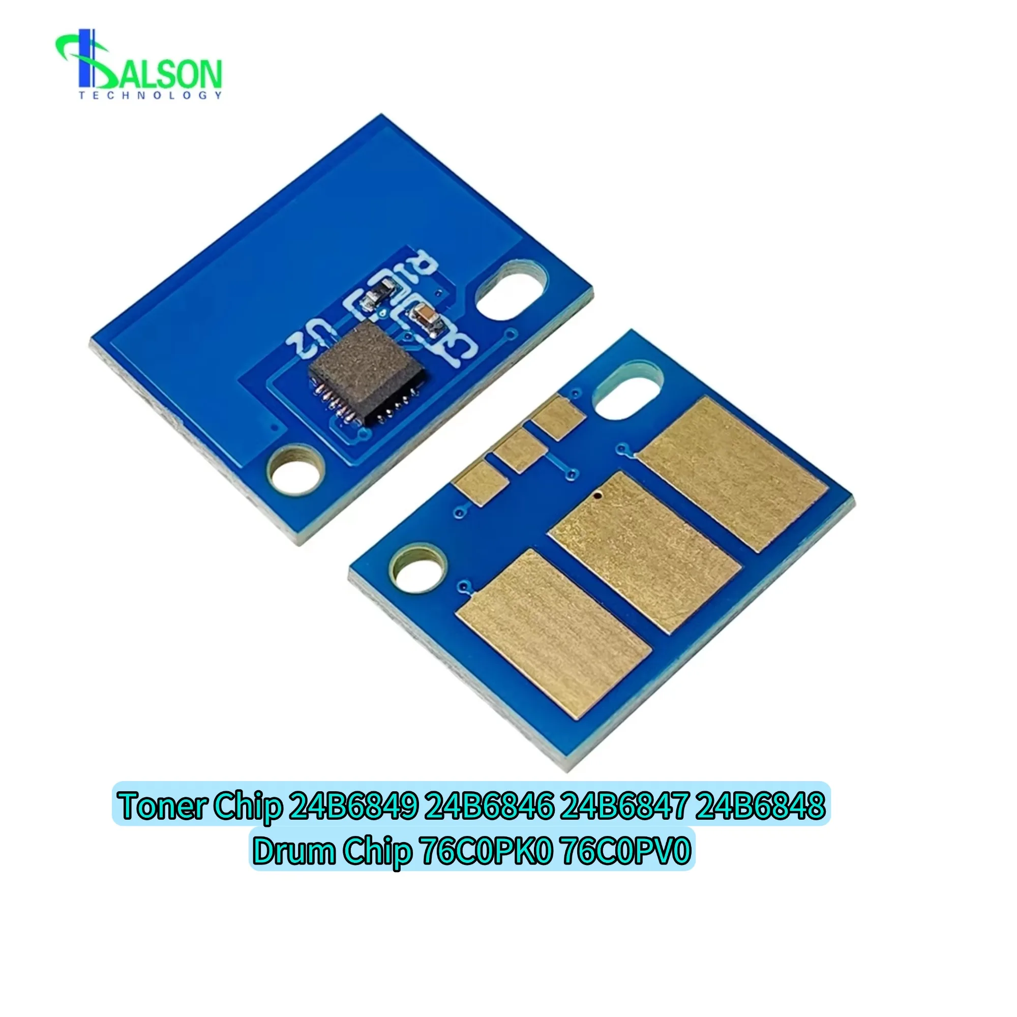Toner Chip 24B6849 24B6846 24B6847 24B6848 Cartridge Chip for LEXMARK XC9225 XC9235 XC9245 9255 Drum Reset Chip 76C0PK0 76C0PV0