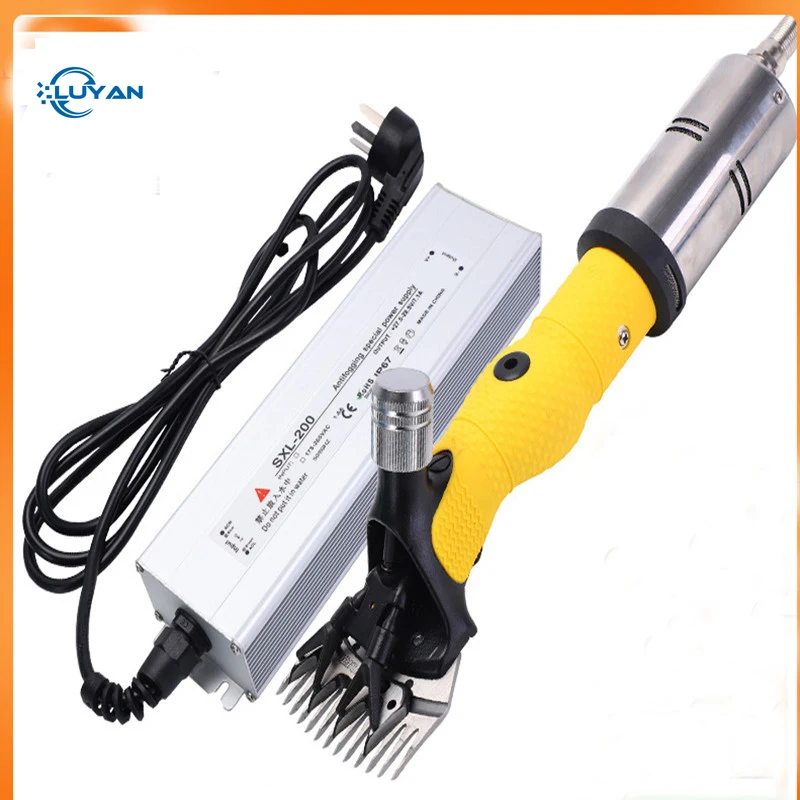 

110V/220V Electric Sheep Goat Shearing Machine Trimmer Tool Wool Scissor Cut Machine With Box