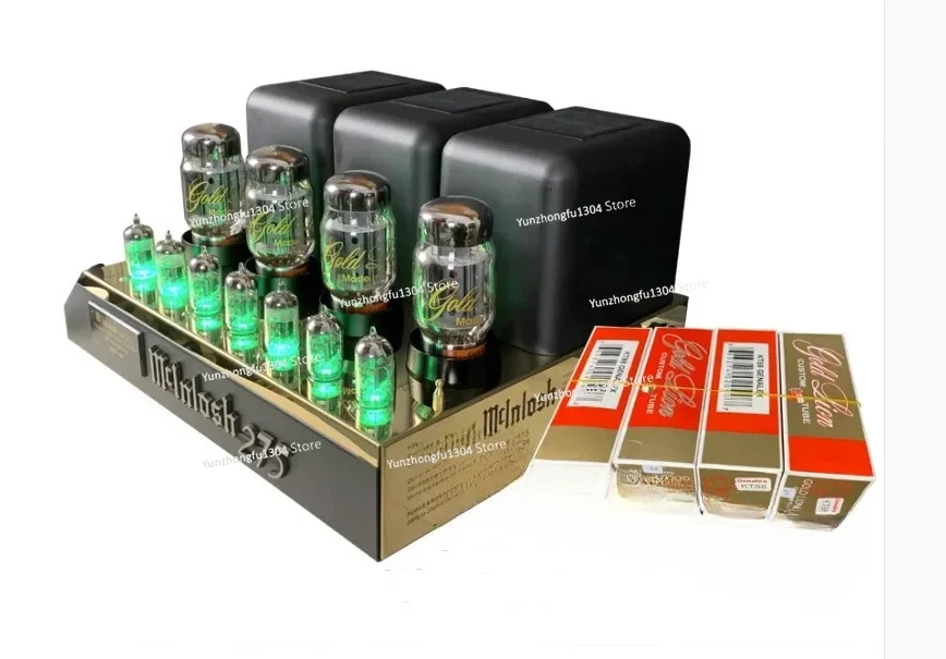 MC275 Brand New replica of  MC275 upgraded KT88 * 4 transistor power amplifier XLR/RCA input Class A 75W