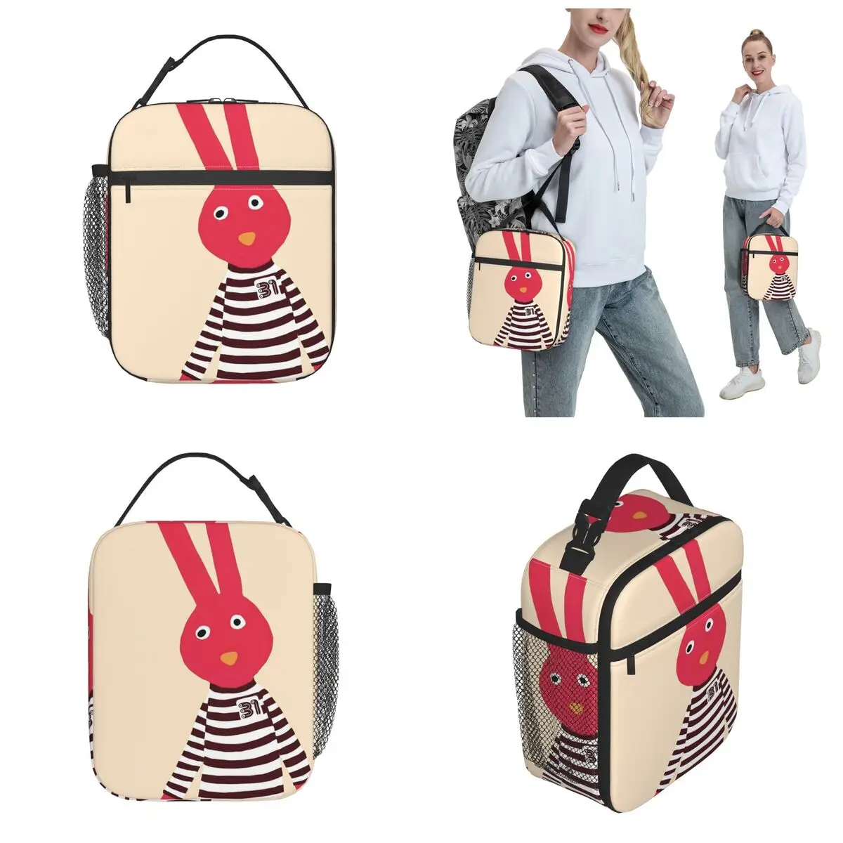 خوان كارلوس بودوك 31 دقيقة معزول حقيبة الغداء المحمولة تشيلية كوميديا الغداء الحاويات حقيبة حرارية حمل علب الاغذية المدرسة #3