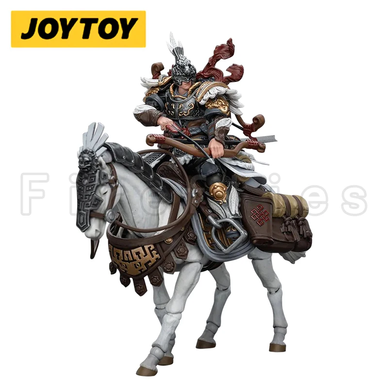 JOYTOY-figura de acción de código oscuro, JiangHu, Northern Hanland Empire, pluma blanca, campo de nieve, tiro con arco, caballo de caballería, 1/18