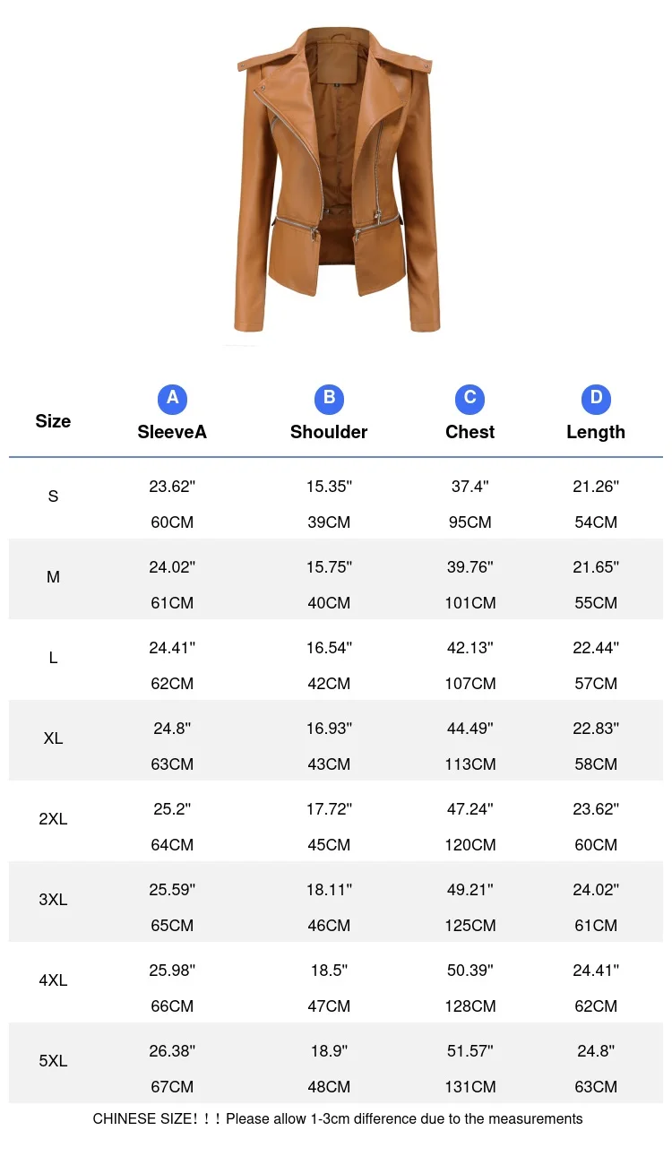 Maxulla Spring Autumn Women\'s Casual Leather Jacket Outdoor Windproof Retro PU top Fashion Slim Punk Jacket Women\'s Clothing