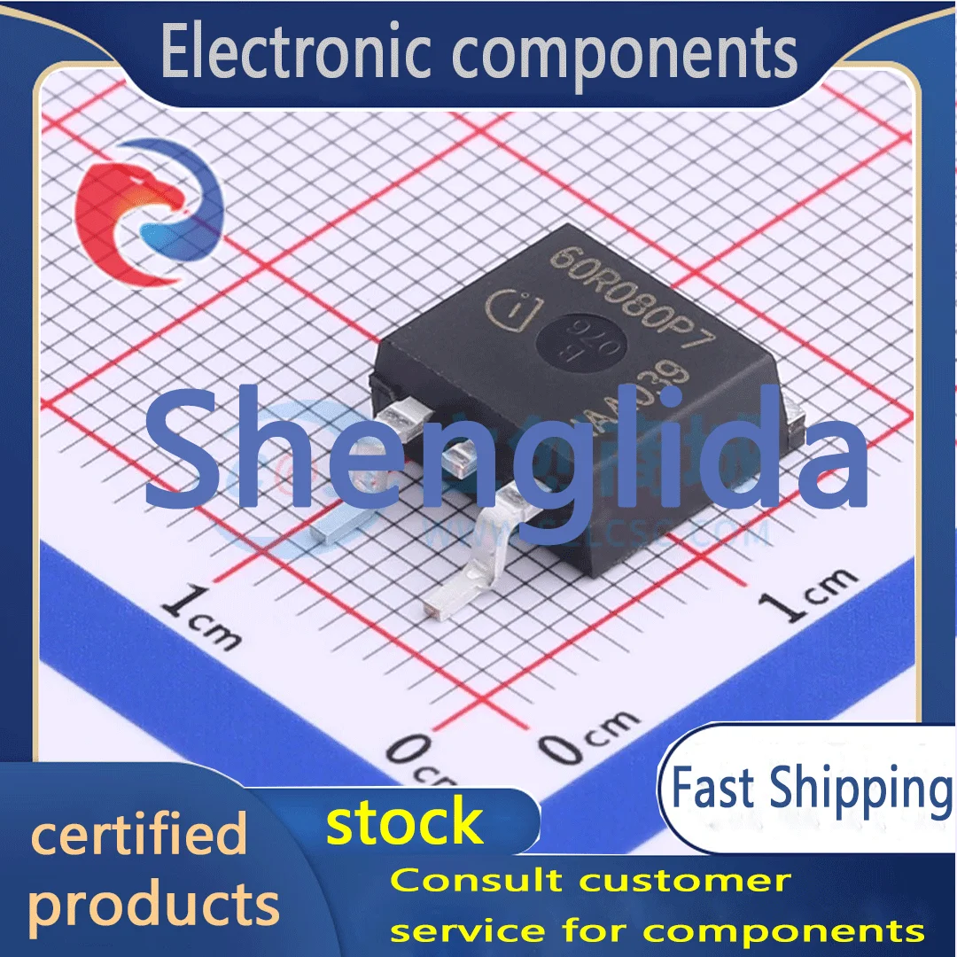 

IPB60R080P7 packaged PG-TO263-3 field-effect transistor (MOSFET) brand new off the shelf 1PCS
