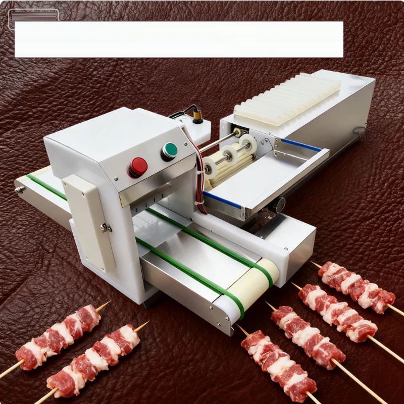 

Заводская продажа, машина для изготовления куриного кебабаба, автоматическая машина для изготовления мясных шашлыков, машина для изготовления артефактов для барбекю, кондитерских ястребов
