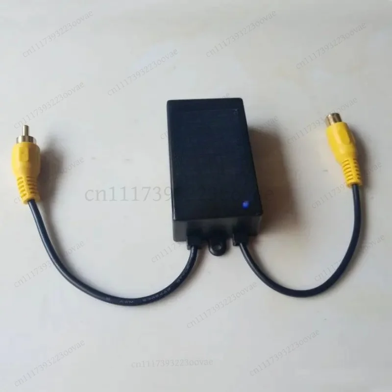 Df RCA AV Video Isolator Monitor Video Filter Eliminate Current Interference Horizontal Lines Snowflake Noise