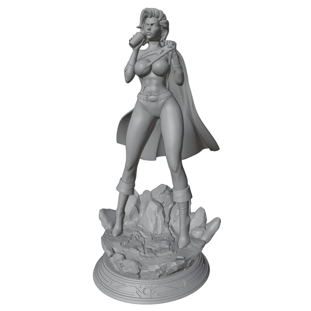 75mm --250mm Sexy Girl Resin Model Kits GK Miniature 3D Printed Gray Model Figurine DIY Doll Model Unassembled And Unpainted