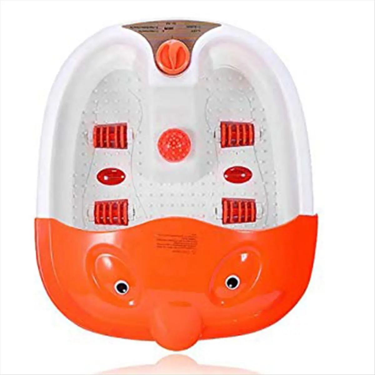 ABIT Household Electric Massage Footbath Roller Footbath Fully Automatic Heated Footbath Bath Foot Massage EU Plug