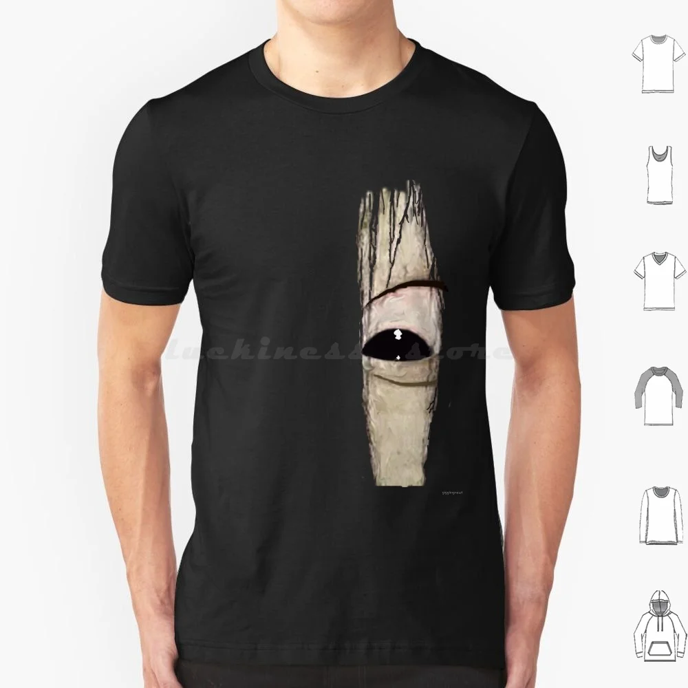 Sadako Eye T Shirt Cotton Men Women DIY Print Sadako Ring Ringu Horror Eye Scary Japanese Movie Film Cinema Icon Classic Geek