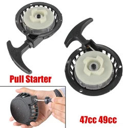 Aluminum Alloy For 2 Stoke Pocket Bike Mini Moto ATV Quad Dirt Pit Bike Engine Parts Easy Pull Starter 47cc 49cc Recoil Start