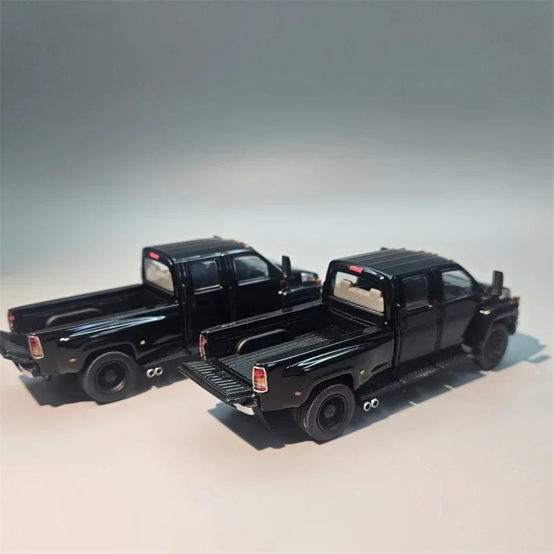 (Pre-Order) GOC 1:64 GMC Topkick / Kodiak Pickup truck black limited399 Diecast Model Car