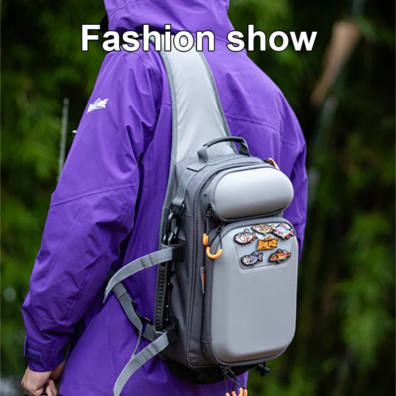 10L Fishing Bag Multifunctional Waterproof Purse Fishing Tool Bag Fishing Backpack Shoulder Crossbody Bag Water Proof