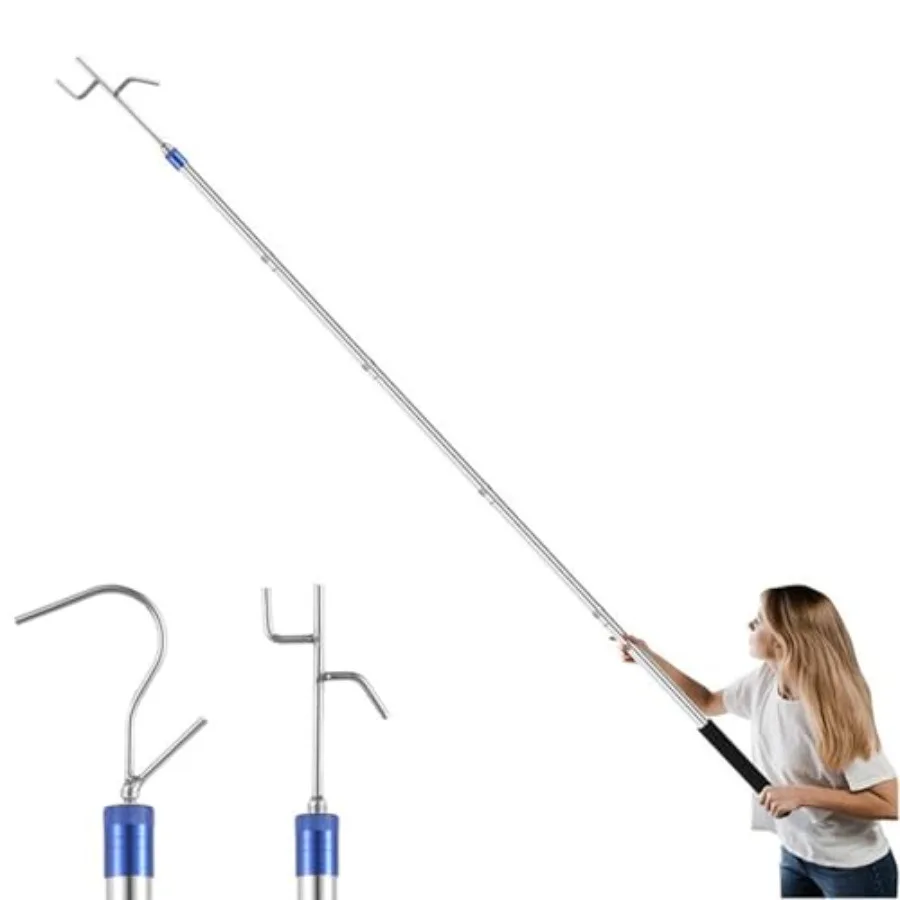 Clothes Hook Pole Heavy Duty, 35-78