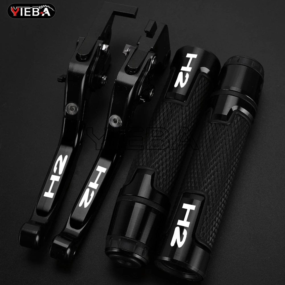 

Motorcycle Adjustable Brake Clutch Lever For Kawasaki H2 H 2R H2R H2 R 2015 2016 Accessories CNC Foldable Handle Hand Grips Set