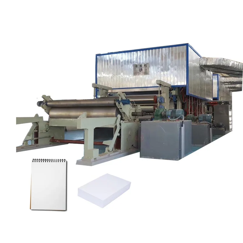 Full Automatic A4 Paper Making Machine With Paper Roll to Sheet Cutting Machine For Sale