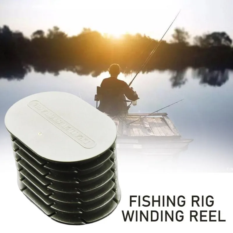 Suporte de armazenamento de líder de pesca, organizador de linha de pesca, suporte de armazenamento de linha de pesca com carretéis de aparelhamento para carpa