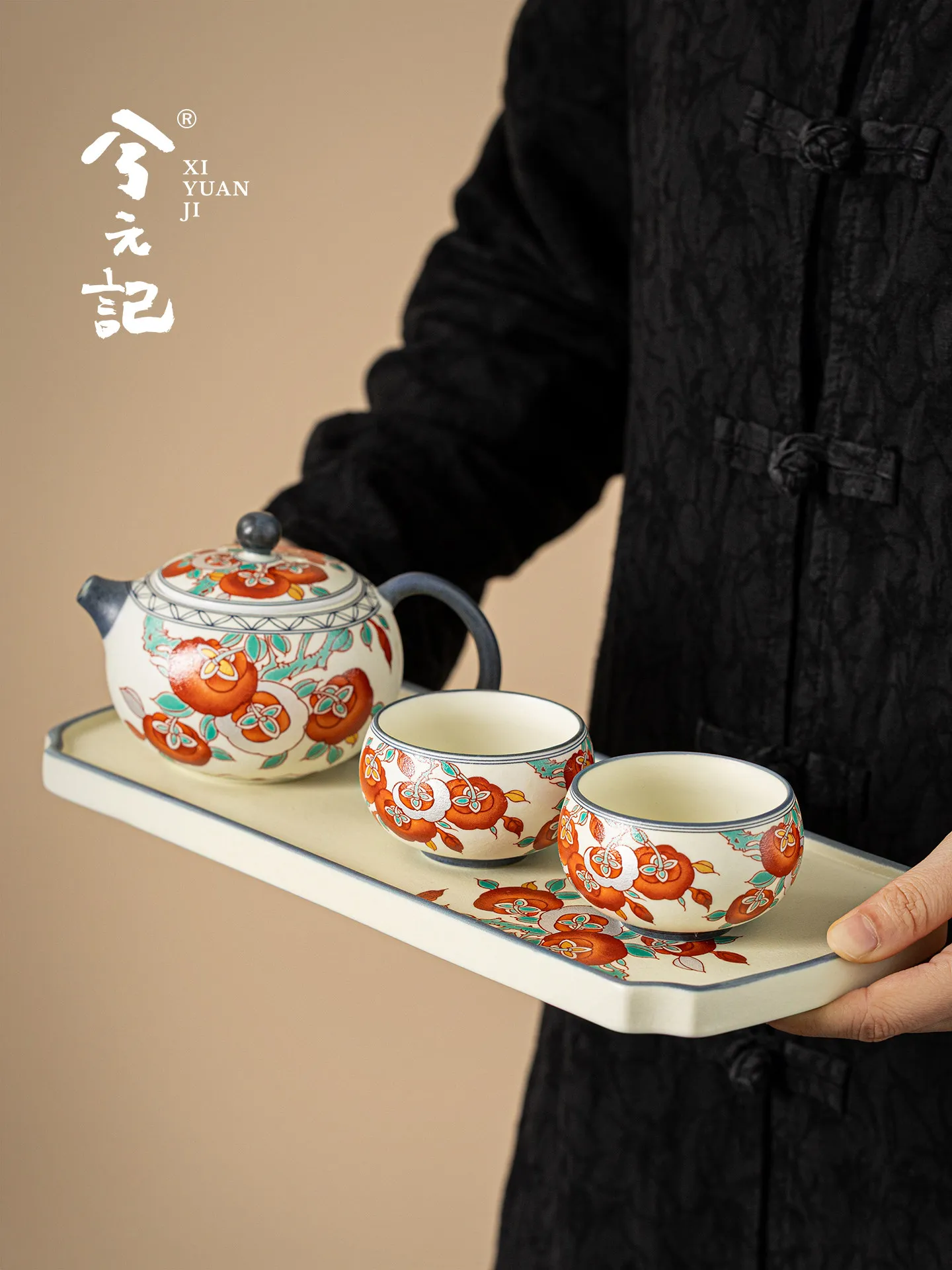 Chinese mainland Jingdezhen collection teapot tea set high-end 2026 new