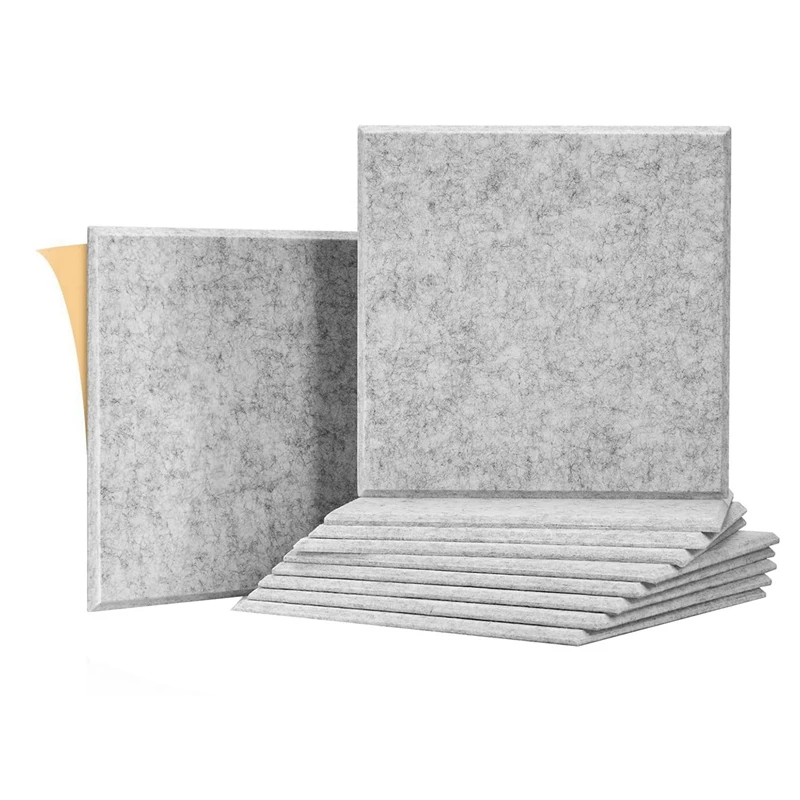 20Pack Sound Proof Panels For Walls,Self-Adhesive Acoustic Panels 12X12x0.4In For Recording Studio,Office,Home,A