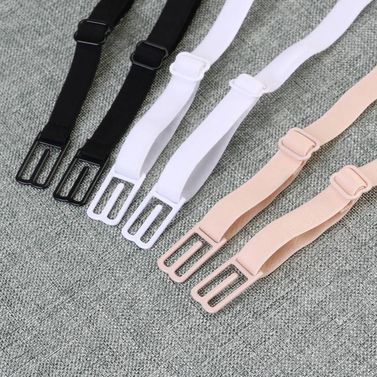 

3Pair Bra Strap Holder Anti-Slip Stretchable for Sports Running Climbing Fitness Adjustable Length Comfortable Skin-Friendly
