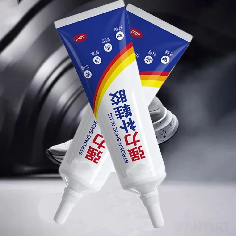 Useful 60ml Shoe Glue Slow-Drying Waterproof Adhesive Glue Multi-function Effective Repair Paste