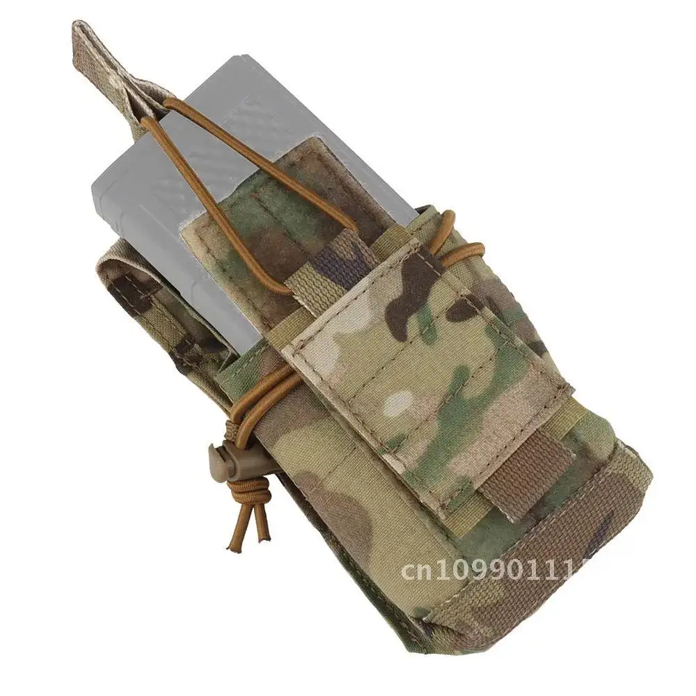 Tactical 5.56 7.62 MBITR Multi-function MAG Bag MOLLE Tool Hunting Adjustable Retention Access Gear Pouch Pack Hook Fast Loop